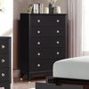 Furniture of America Torrance Black Mid-Century Modern Chest Model FM74002BK-C
