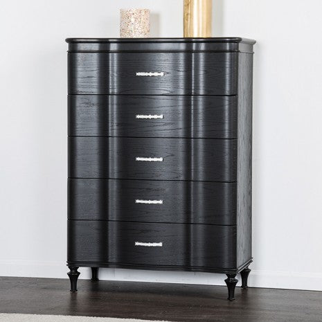 Furniture of America Melodi Parc Black Glam Chest Model FM7416BK-C