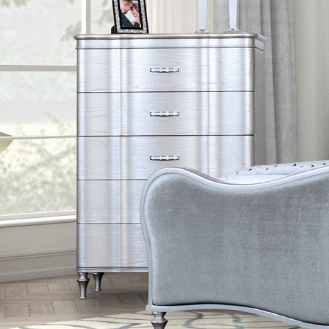 Furniture of America Melodi Parc Silver Glam Chest Model FM7416SV-C