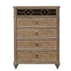 Furniture of America Lyris Rustic Oak Transitional Chest Model FM7417AK-C