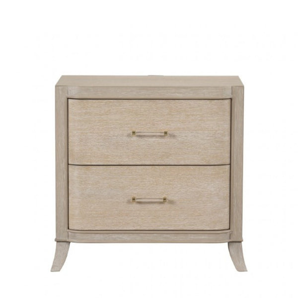 Furniture of America Candra Natural Oak Transitional Nightstand Model FM7424AK-N
