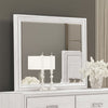 Furniture of America Basilone Rustic White Transitional Mirror Model FM7440WH-M