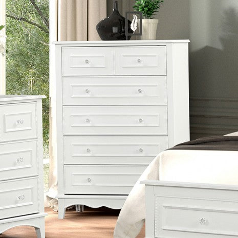 Furniture of America Naucalpan White Traditional Chest Model FM7456WH-C