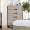 Furniture of America Gristalt Stone Gray Contemporary Chest (W/ Felt Line) Model FM7597GY-C