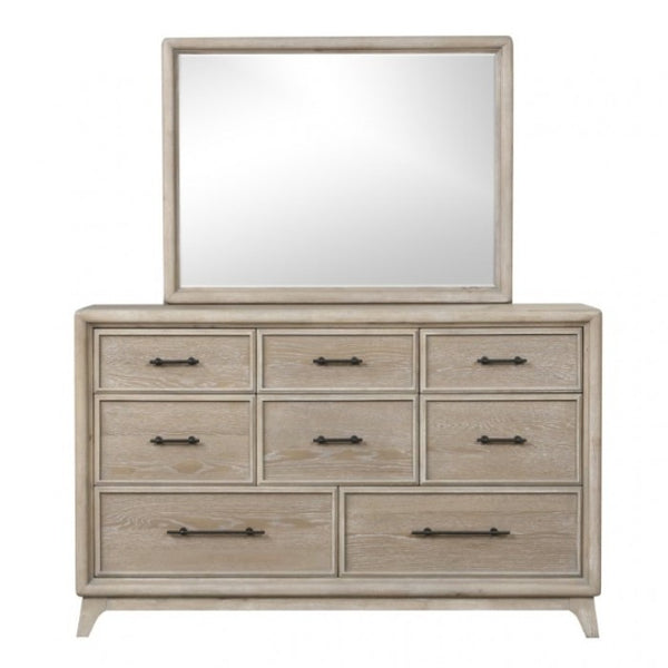 Furniture of America Midhurst Oak Transitional Dresser Model FM7600AK-D