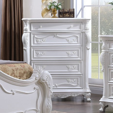 Furniture of America Ventresca White Traditional Chest Model FM7635WH-C