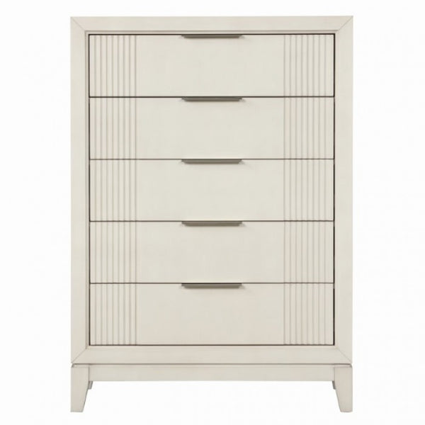 Furniture of America Isadore Antique White Transitional Chest Model FM7700WH-C