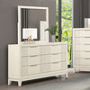 Furniture of America Isadore Antique White Transitional Dresser Model FM7700WH-D