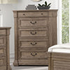 Furniture of America Sheringham Weathered Gray Transitional Chest Model FM7701BR-C