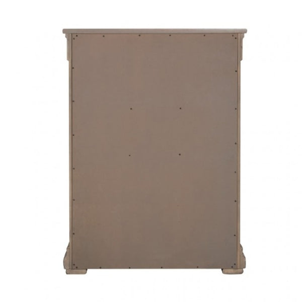 Furniture of America Sheringham Weathered Gray Transitional Chest Model FM7701BR-C