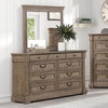 Furniture of America Sheringham Weathered Gray Transitional Dresser Model FM7701BR-D