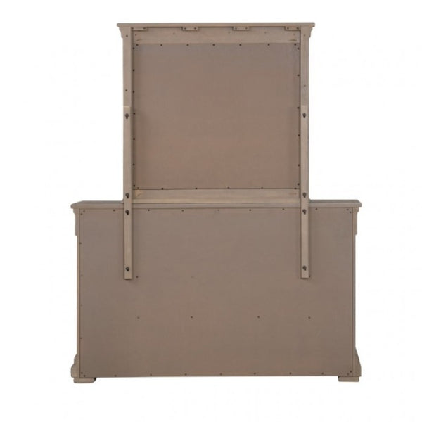 Furniture of America Sheringham Weathered Gray Transitional Dresser Model FM7701BR-D