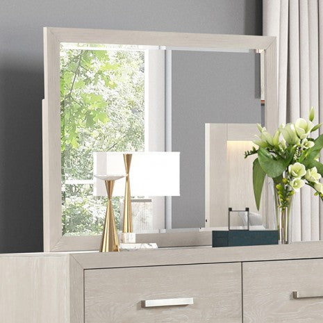 Furniture of America Wellingborough Light Gray Transitional Mirror Model FM7703AK-M