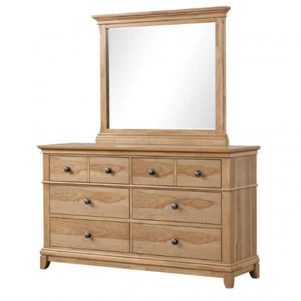 Furniture of America Mchenry Natural Oak Farmhouse Dresser Model FM7706NT-D