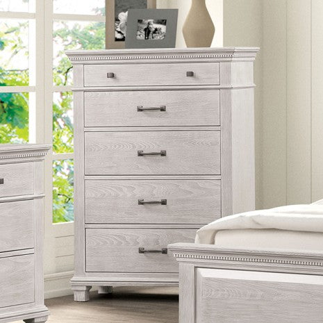 Furniture of America Swanley Weathered Gray Transitional Chest Model FM7707GY-C
