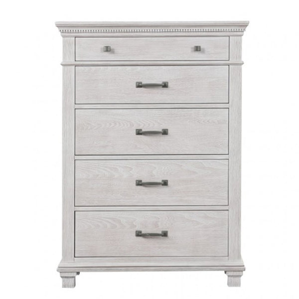 Furniture of America Swanley Weathered Gray Transitional Chest Model FM7707GY-C