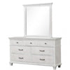 Furniture of America Swanley Weathered Gray Transitional Dresser Model FM7707GY-D