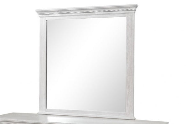 Furniture of America Swanley Weathered Gray Transitional Mirror Model FM7707GY-M