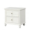Furniture of America Whitehaven Antique White Transitional/Coastal Nightstand Model FM7708WH-N