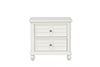 Furniture of America Whitehaven Antique White Transitional/Coastal Nightstand Model FM7708WH-N