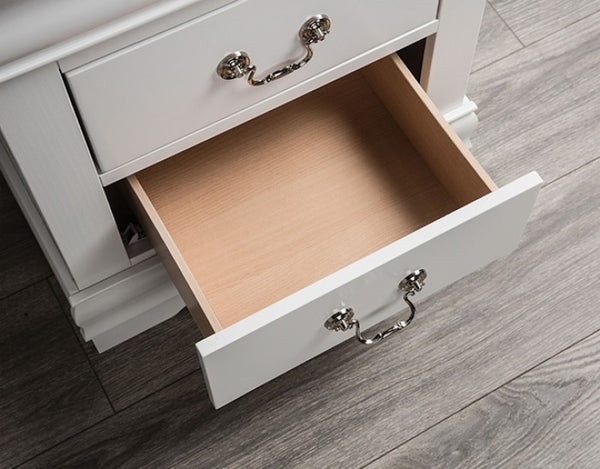 Furniture of America Louis Philippe White Transitional Night Stand Model FM7866WH-N