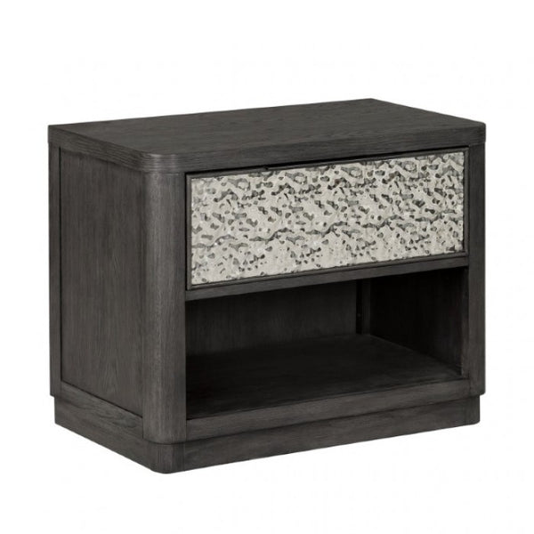 Furniture of America Sterling West Ash Gray Modern Contemporary 1-Drawer Nightstand Model FM79001ES-N1