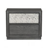 Furniture of America Sterling West Ash Gray Modern Contemporary 2-Drawer Nightstand Model FM79001ES-N2