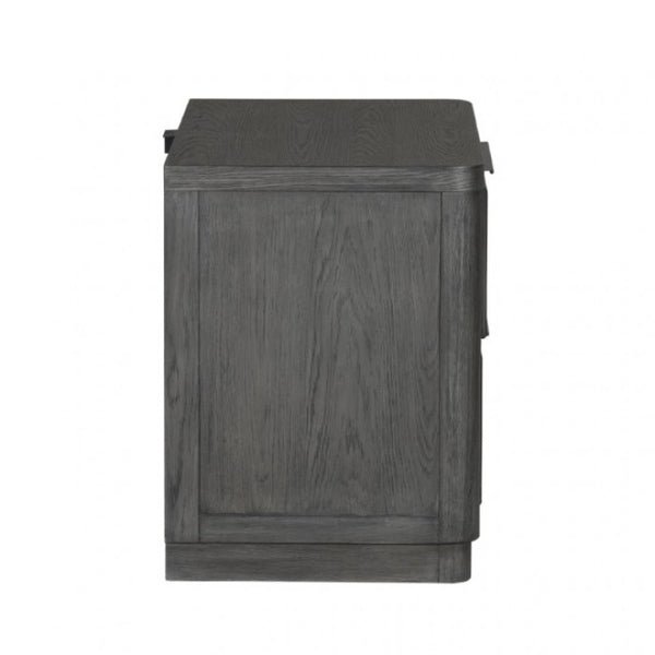 Furniture of America Sterling West Ash Gray Modern Contemporary 2-Drawer Nightstand Model FM79001ES-N2