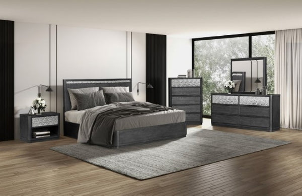 Furniture of America Sterling West Ash Gray Modern Contemporary Dresser Model FM79001ES-D