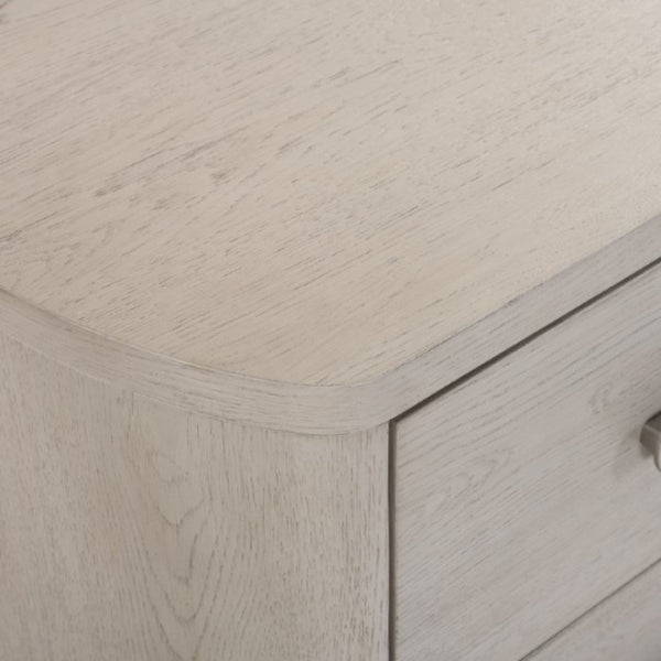 Furniture of America Pocatello White Oak Modern Contemporary Nightstand Model FM79010AK-N