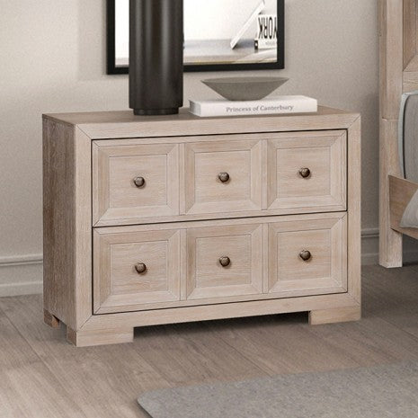 Furniture of America Hatton Cross Tawny Modern Classic Oversized Nightstand Model FM79011NT-N2