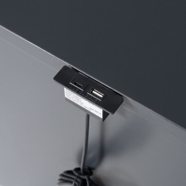 Furniture of America Altamira Malta Blue Modern French Nightstand Model FM79012BL-N