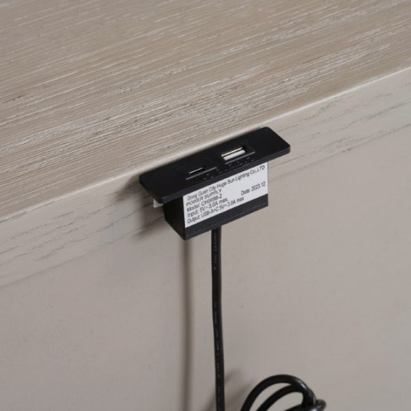 Furniture of America Fareham Oak Modern Nightstand Model FM79013AK-N