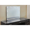 Furniture of America Valentina Obsidian Gray Glam Vanity Set Model FOA-DK5682DG-PK
