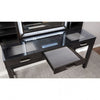 Furniture of America Stephanie Obsidian Gray Glam Vanity Set Model FOA-DK5685DG-PK