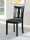 Furniture of America Carbey Black/Gray Transitional Side Chair (2/Ctn) Model FOA3488SC-2PK