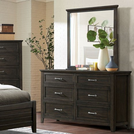 Furniture of America Alaina Walnut Transitional Dresser Model FOA7916D