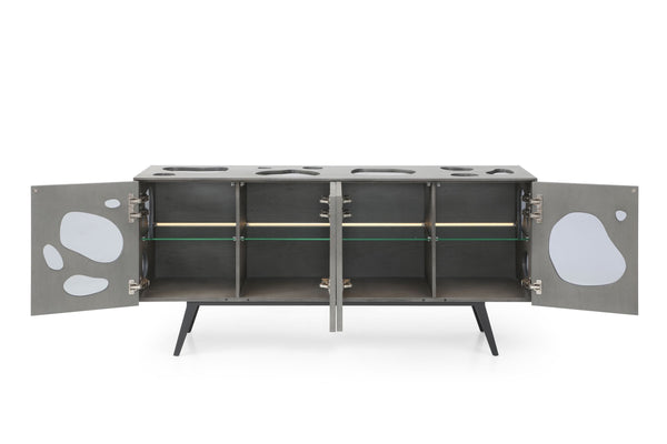Modrest Fontana Modern Grey Buffet Model VGVCG2029-GRY-A-BUF