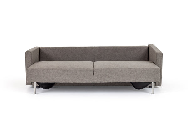 Divani Casa Fredonia Modern Grey Fabric Sofa Bed Model VGMB-1901-GRY