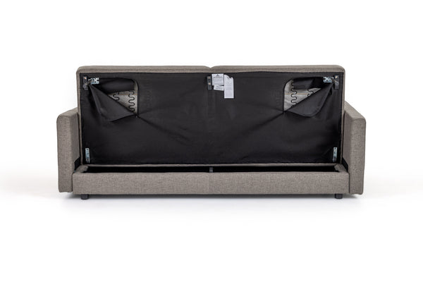 Divani Casa Fredonia Modern Grey Fabric Sofa Bed Model VGMB-1901-GRY