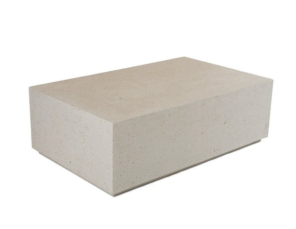 Modrest Fresno Modern Terrazzo Concrete Coffee Table Model VGGR-689980-TER