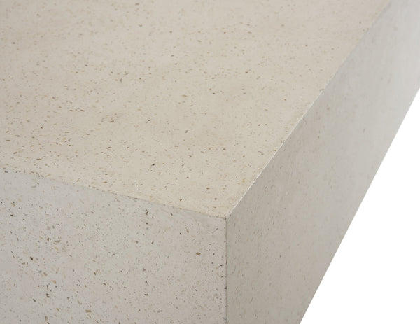Modrest Fresno Modern Terrazzo Concrete Coffee Table Model VGGR-689980-TER