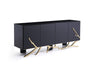 Modrest Legend Modern Black & Gold Buffet Model VGVCG8111-BLK