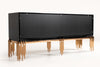 Modrest Token Modern Black & Rosegold Buffet Model VGVCG816