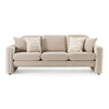 Gaston Modern Taupe Velvet Sofa