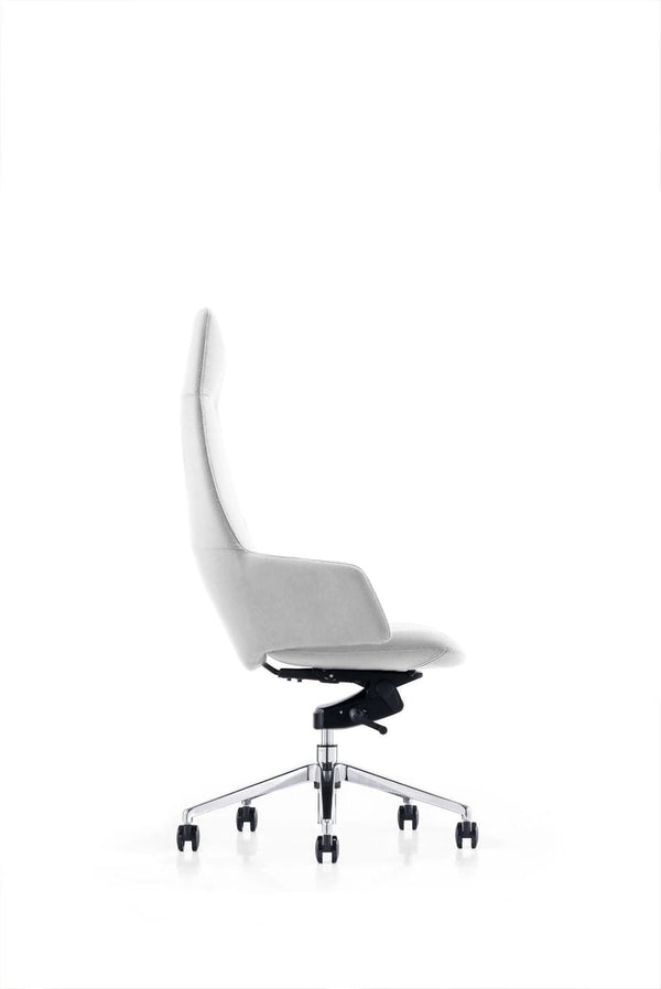 Modrest Gates Modern White High Back Executive Office Chair Model VGFUA1719-WHT-OC