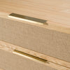 Gavin Modern Natural Ash + Rattan Dresser
