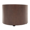 Geneva Modern Brown Oak Nightstand