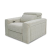 Divani Casa Gering Modern Beige Fabric Power Recliner Chair Model VGMB-R191-P2-RCLN-BGE