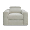 Divani Casa Gering Modern Beige Fabric Power Recliner Chair Model VGMB-R191-P2-RCLN-BGE